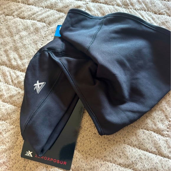 ZeroXposur Black Athletic face mask/shield-one size fits most! Zoom in for deets - Picture 1 of 12